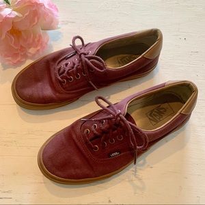 VANS SNEAKERS - Maroon